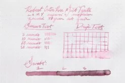 Robert Oster Rose Gilt Tynte - 50ml Bottled Ink -Office Supply Series Store RobertOster InkReview Rose Gilt Tynte Rhodia 80g 1