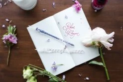 Rohrer & Klingner Glass Dip Pen - Blue -Office Supply Series Store RohrerKlingner GlassDipPen Blue 1