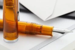 Sailor Compass 1911 Fountain Pen - Transparent Brown -Office Supply Series Store Sailor 1911 Compass BrownDemo 4