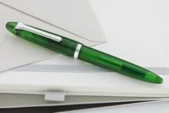 Sailor Compass 1911 Fountain Pen - Transparent Green 19 Sailor Compass 1911 Fountain Pen - Transparent Green -Office Supply Series Store Sailor 1911 Compass GreenDemo 1