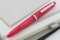 Sailor Compass 1911 Fountain Pen - Transparent Pink -Office Supply Series Store Sailor 1911 Compass PinkDemo 1
