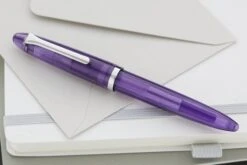 Sailor Compass 1911 Fountain Pen - Transparent Purple -Office Supply Series Store Sailor 1911 Compass PurpleDemo 1