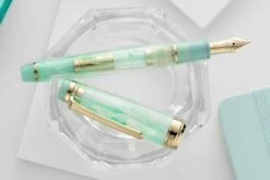 Sailor Veilio Fountain Pen - Pearl Mint (Limited Production) 11 Sailor Veilio Fountain Pen - Pearl Mint (Limited Production) -Office Supply Series Store Sailor Bespoke Veilio green 3
