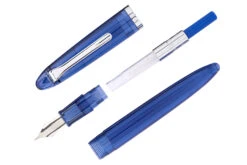 Sailor Compass 1911 Fountain Pen - Transparent Blue -Office Supply Series Store Sailor Compass Blue OW 3