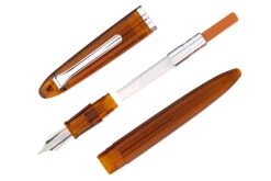 Sailor Compass 1911 Fountain Pen - Transparent Brown -Office Supply Series Store Sailor Compass Brown OW 3