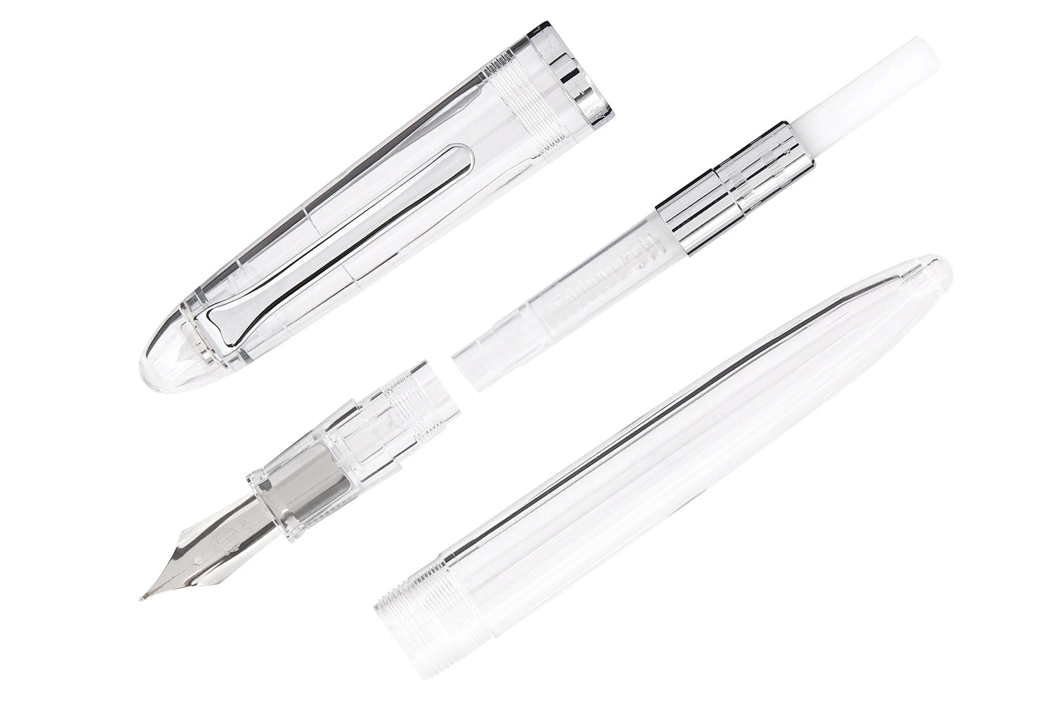 Sailor Compass 1911 Fountain Pen - Transparent Clear 5 Sailor Compass 1911 Fountain Pen - Transparent Clear - Image 3