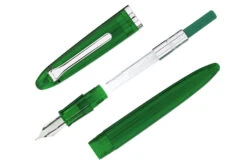 Sailor Compass 1911 Fountain Pen - Transparent Green 15 Sailor Compass 1911 Fountain Pen - Transparent Green -Office Supply Series Store Sailor Compass Green OW 3