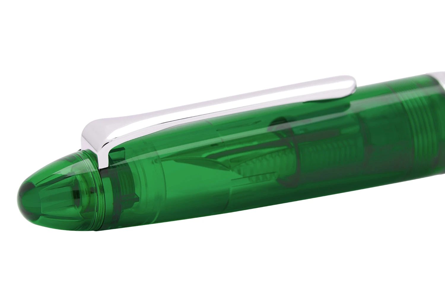 Sailor Compass 1911 Fountain Pen - Transparent Green 7 Sailor Compass 1911 Fountain Pen - Transparent Green - Image 5