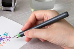 Sailor Hocoro Gray Dip Pen & Nib - 2.0mm Calligraphy -Office Supply Series Store Sailor Compass Hocoro DipPen Grey 2.0 stock 5