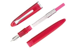 Sailor Compass 1911 Fountain Pen - Transparent Pink -Office Supply Series Store Sailor Compass Pink OW 3