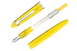 Sailor Compass 1911 Fountain Pen - Transparent Yellow -Office Supply Series Store Sailor Compass Yellow OW 3