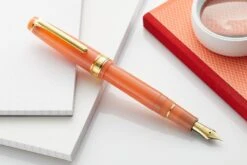 Sailor Pro Gear Slim Fountain Pen - Kiku (Limited Production) 11 Sailor Pro Gear Slim Fountain Pen - Kiku (Limited Production) -Office Supply Series Store Sailor PGS SeasonalFestival Kiku 2