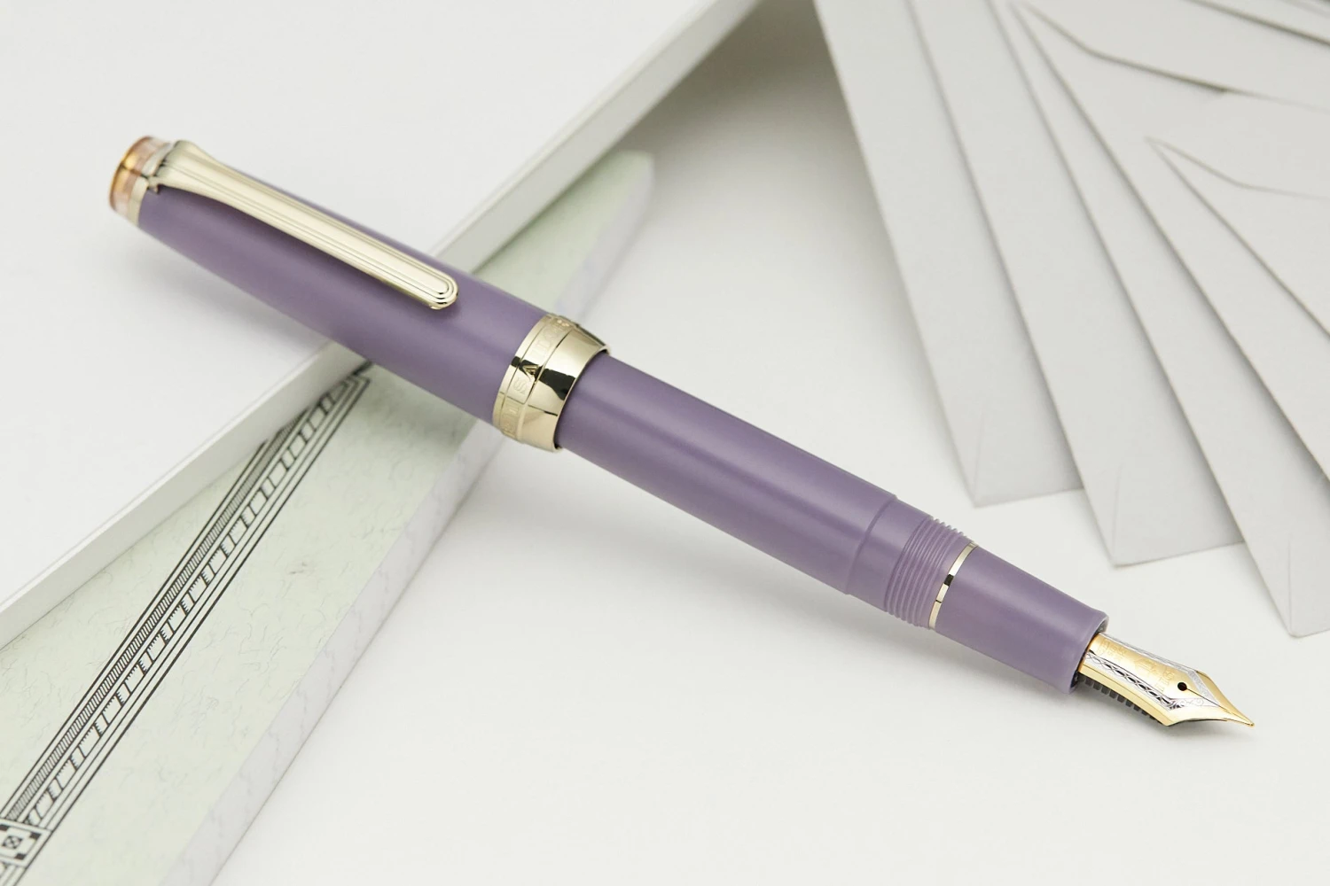 Sailor Pro Gear Slim Fountain Pen - Autumn Drizzle 5 Sailor Pro Gear Slim Fountain Pen - Autumn Drizzle - Image 3