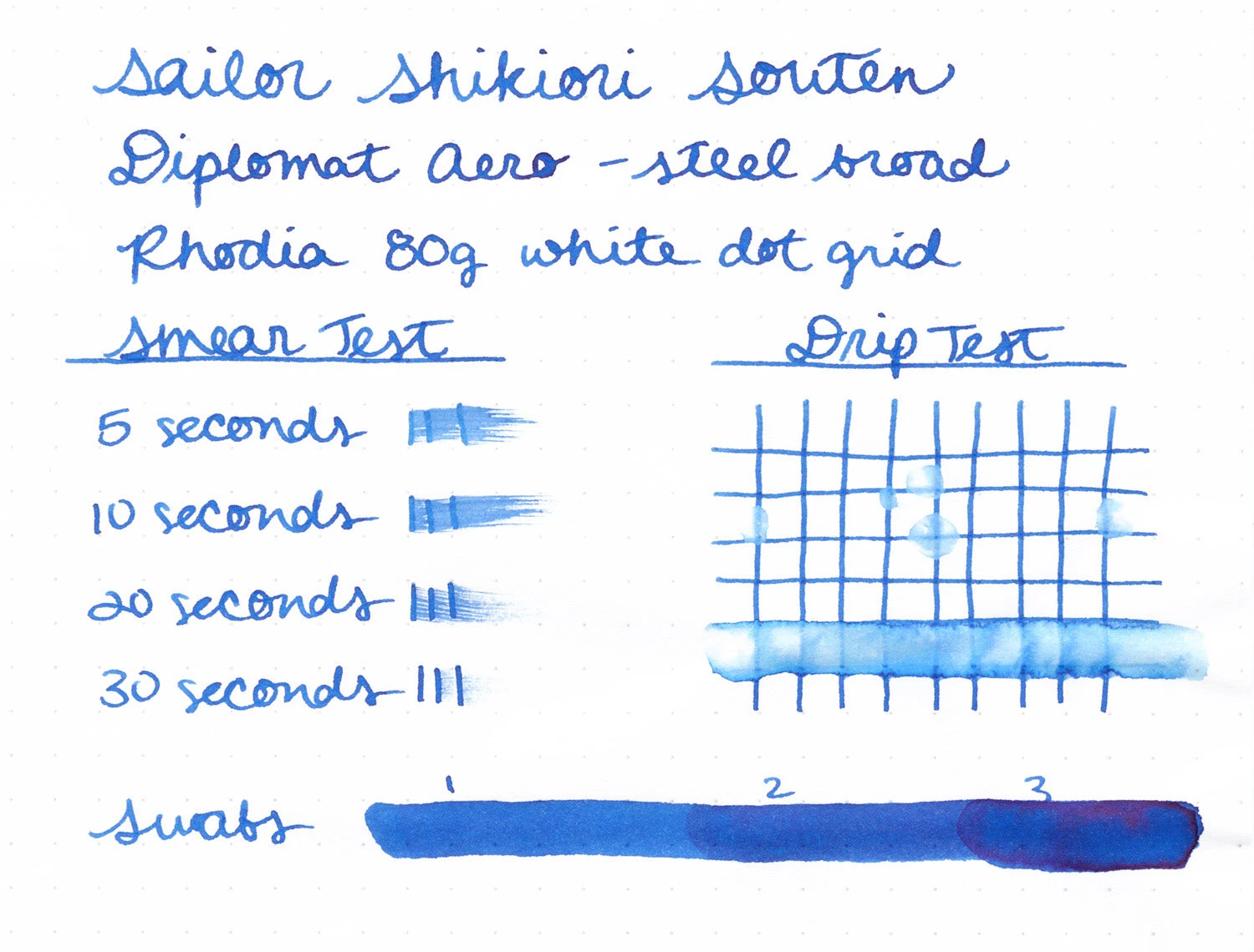 Sailor Shikiori Souten - 20ml Bottled Ink 4 Sailor Shikiori Souten - 20ml Bottled Ink - Image 2