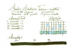 Sailor Shikiori Tokiwa-matsu - Ink Cartridges 23 Sailor Shikiori Tokiwa-matsu - Ink Cartridges -Office Supply Series Store Sailor Shikiori TokiwaMatsu InkReview Rhodia 80g 1 0f0cb363 f907 44c9 b4d0 e835b8a9d18c