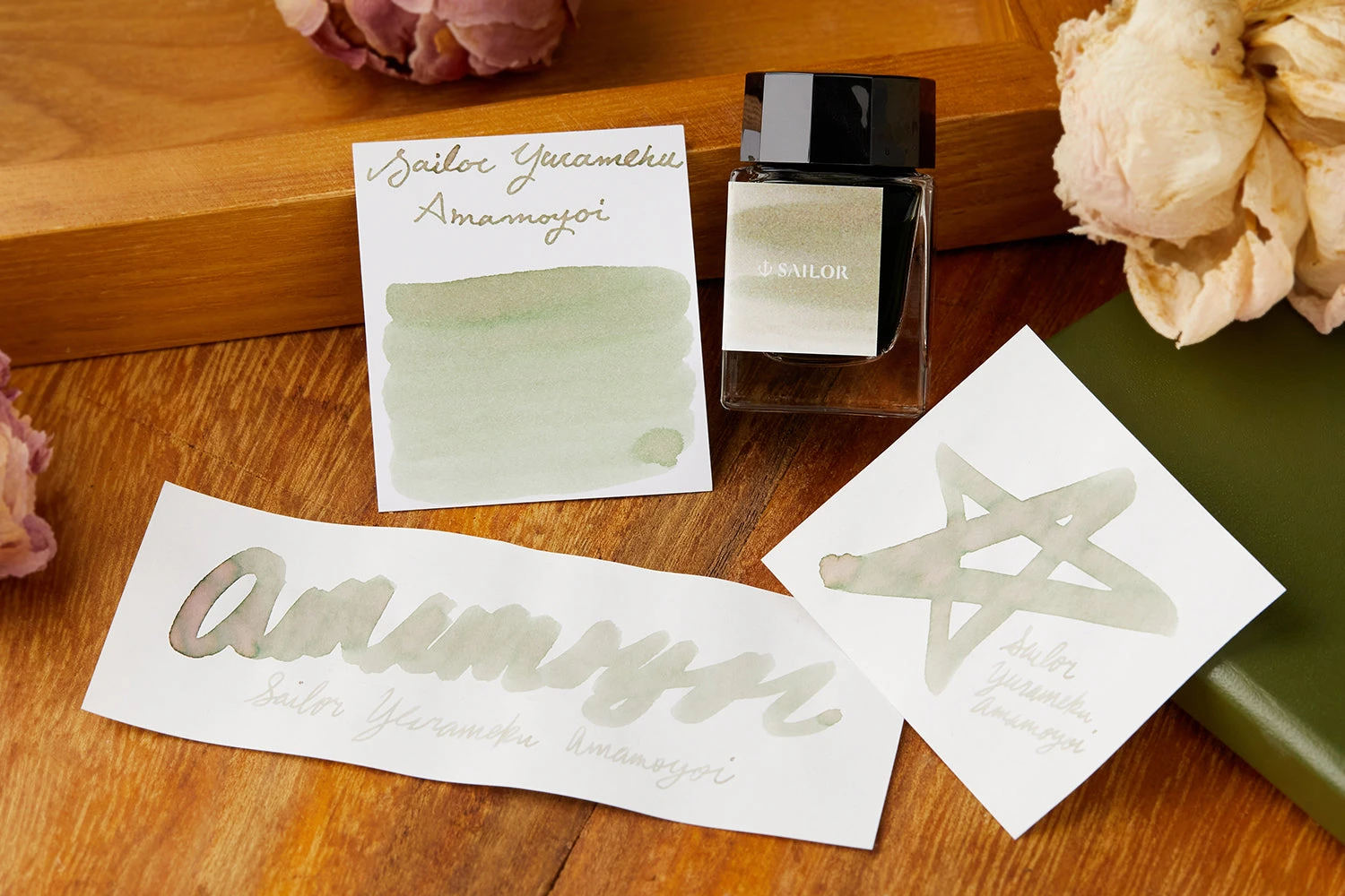 Sailor Yurameku Amamoyoi - 20ml Bottled Ink 5 Sailor Yurameku Amamoyoi - 20ml Bottled Ink - Image 3