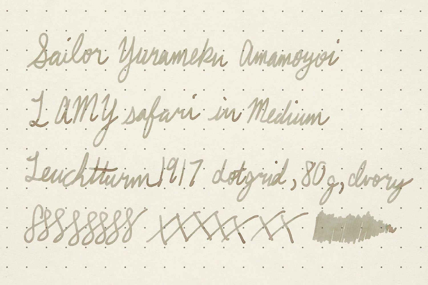 Sailor Yurameku Amamoyoi - 20ml Bottled Ink 10 Sailor Yurameku Amamoyoi - 20ml Bottled Ink - Image 8