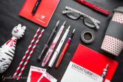 Jinhao X750 Fountain Pen - Frosted Black -Office Supply Series Store ThursdayThings BlackWhiteRedAllOver 2 1