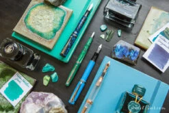 Noodler's Nib Creaper Flex Fountain Pen - Jade -Office Supply Series Store ThursdayThings Geodes 2