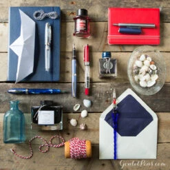 Original Crown Mill Bicolor A5 Correspondence Set - Cream/Navy -Office Supply Series Store ThursdayThings Nautical 1 3779e4a3 9964 4326 9731 be7f8cb118c4