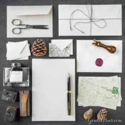 G. Lalo Vergé De France A5 Tablet - Ivory -Office Supply Series Store ThursdayThings Salutations 1