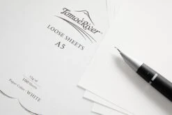 Tomoe River A5 Loose Sheets - 52gsm White -Office Supply Series Store TomeoRiver A5LooseSheets 52g White 2