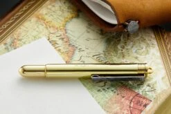 Traveler's Company Brass Fountain Pen -Office Supply Series Store Traveler s Company Brass Pen 1