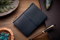 Traveler's Notebook - Blue (Passport) 20 Traveler's Notebook - Blue (Passport) -Office Supply Series Store Travelers Notebook Passport Blue 1