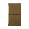 Traveler's Notebook - Olive (Regular) -Office Supply Series Store Travelers Notebook Regular Olive OW 1