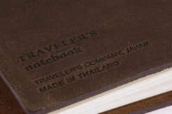 Traveler's Notebook - Brown (Regular) -Office Supply Series Store TravelersNotebook Brown Regular NW 10