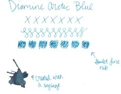 Diamine Arctic Blue - 50ml Bottled Ink -Office Supply Series Store WS Diamine ArcticBlue