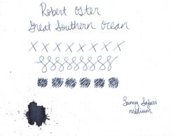 Robert Oster Great Southern Ocean - 50ml Bottled Ink -Office Supply Series Store WS RobertOster GreatSouthernOcean 2f63be74 bb89 4ded b9f7 33ab40f53c8a