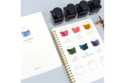 Wearingeul Ink Color Swatch A5 Notebook -Office Supply Series Store Wearingeul ColorSwatchNotebook stock 2