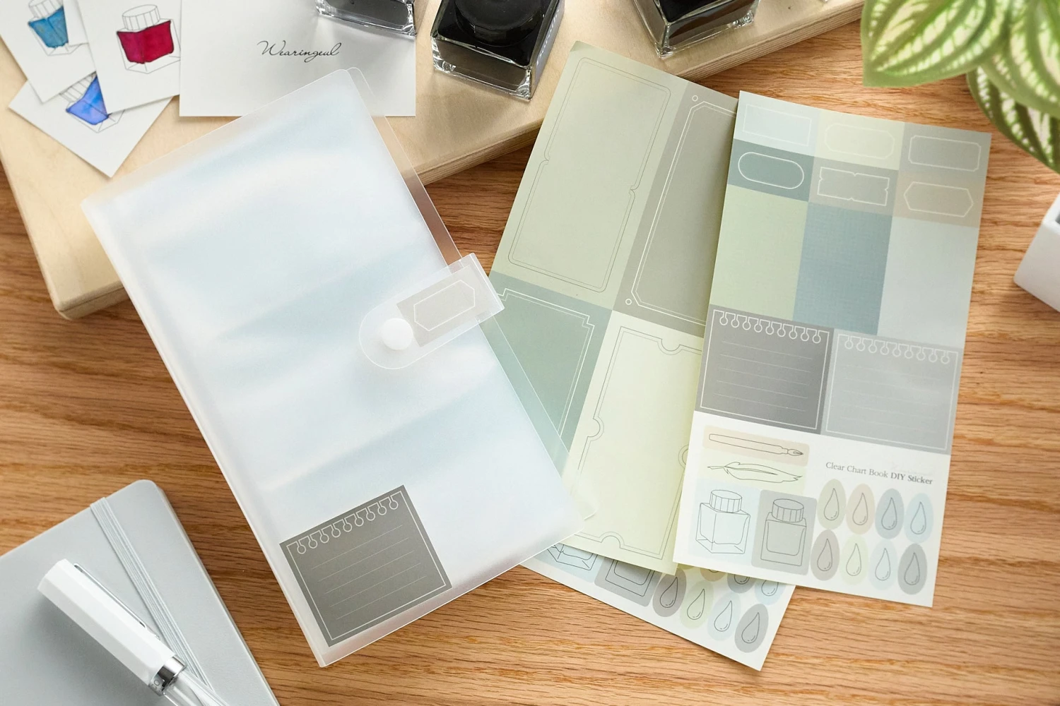 Wearingeul Transparent Color Chart Card Binder 4 Wearingeul Transparent Color Chart Card Binder - Image 2