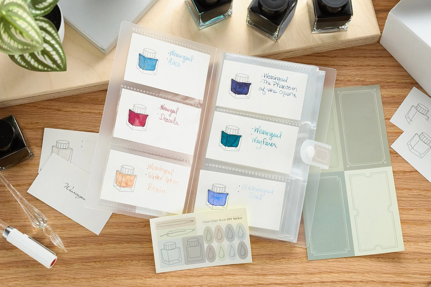 Wearingeul Transparent Color Chart Card Binder 5 Wearingeul Transparent Color Chart Card Binder - Image 3