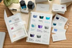 Wearingeul Ink Color Swatch A5 Notebook -Office Supply Series Store Wearingeul Transparent ColorChartCard Binder Ink ColorChartCardsHorizontal InkColorSwatch A5Notebook group 3