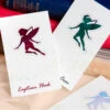 Wearingeul Ink Color Swatch Cards - Tinker Bell 2 Wearingeul Ink Color Swatch Cards - Tinker Bell -Office Supply Series Store Wearingeul inks TinkerBell ColorSwatch Stock 2