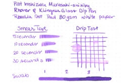 Pilot Iroshizuku Murasaki-shikibu - 50ml Bottled Ink 22 Pilot Iroshizuku Murasaki-shikibu - 50ml Bottled Ink -Office Supply Series Store WritingSample Pilot Iroshizuku Murasaki shikibu 1
