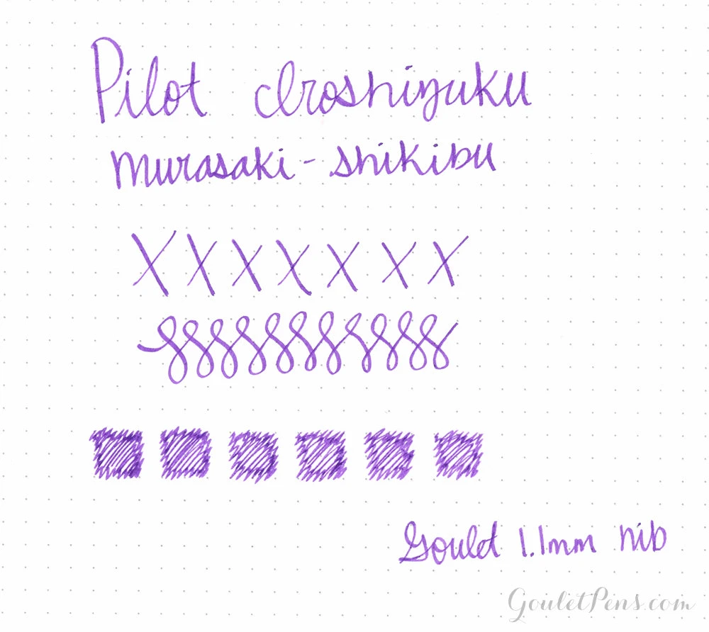 Pilot Iroshizuku Murasaki-shikibu - 50ml Bottled Ink 13 Pilot Iroshizuku Murasaki-shikibu - 50ml Bottled Ink - Image 11