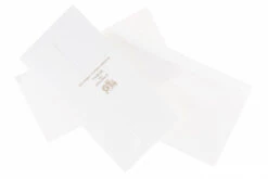 G. Lalo Vergé De France Large Envelopes - White