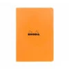 Rhodia Classic Side Staplebound A5 Notebook - Orange, Lined -Office Supply Series Store nw rhodia classic side staplebound notebook orange lined R119188 OW