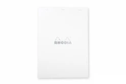 Rhodia No. 18 A4 Notepad - Ice White, Graph -Office Supply Series Store nw rhodia no. 18 notepad ice white graph R18201W